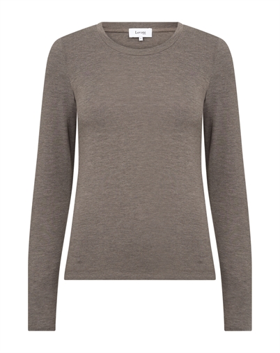 Leveté Room - Josephine 1 Langarmshirt - Falcon Melange